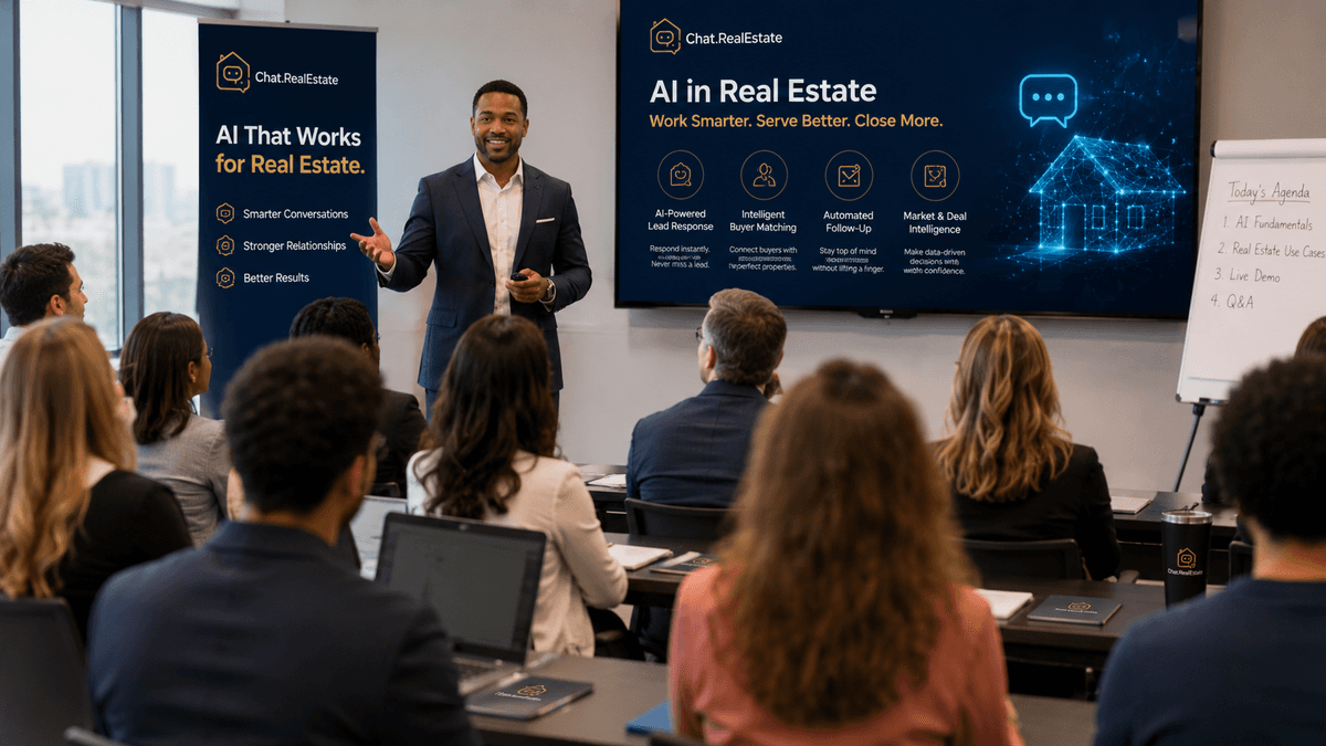 Chat.RealEstate AI training session